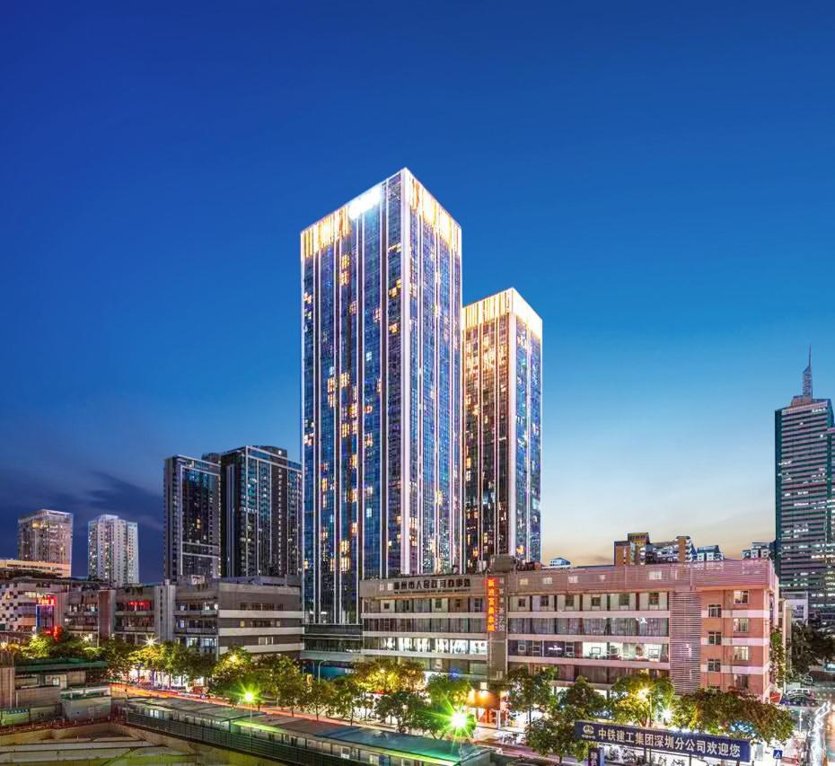 Gepai Executive Apartment - Shenzhen Futian Convention And Exhibition Center Dış mekan fotoğraf